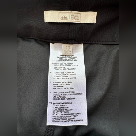 ADIDAS Climacool Golf Tennis Skort US10 2017 Edition Black - Picture 3 of 4